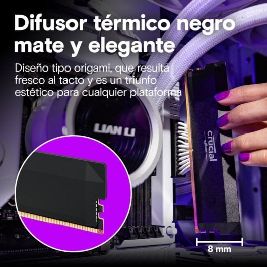 Memoria RAM Crucial 64GB DDR5 6000MHz 2x32GB DIMM XMP 3.0 EXPO Unbuffered