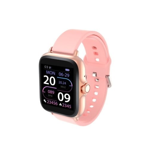 Smartwatch Denver SWC-363 Bluetooth 5.0 Pantalla táctil Monitor Salud Rosa