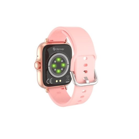 Smartwatch Denver SWC-363 Bluetooth 5.0 Pantalla táctil Monitor Salud Rosa