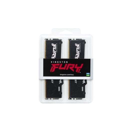 Kingston FURY Beast RGB DDR5 Memória RAM 64GB 6000MT/s (2x32GB)