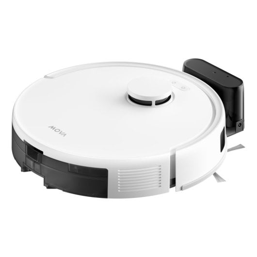 Aspirador robot sem saco MOVA Tech E20 branco com bateria de 3200 mAh, 260 min, 0,33 L de pó, 0,245 L de água