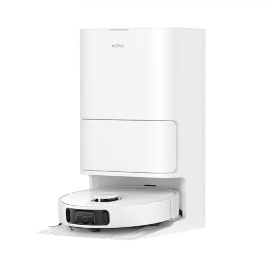 Aspirateur robot MOVA Tech E30ULTRA avec station de charge et purification, 5 200 mAh, autonomie de 260 min