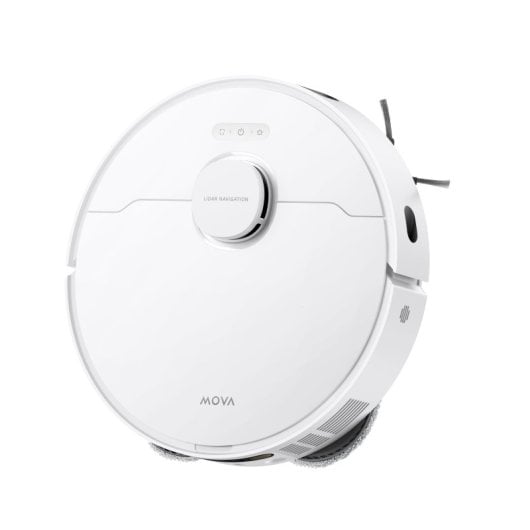 Aspirateur robot MOVA Tech E30ULTRA avec station de charge et purification, 5 200 mAh, autonomie de 260 min