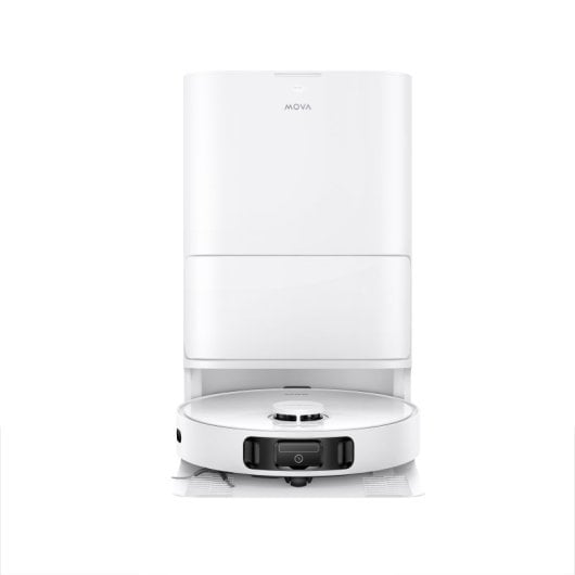 Aspirateur robot MOVA Tech E30ULTRA avec station de charge et purification, 5 200 mAh, autonomie de 260 min