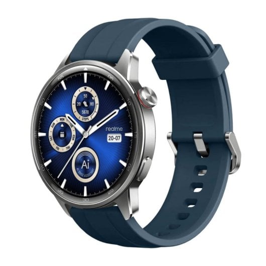 Reloj inteligente Realme Watch S2 1.43" AMOLED Azul IP68 Acero Inox Bluetooth 380mAh