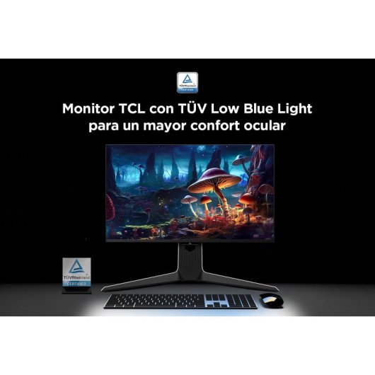 TCL 27R83U 27" 4K UHD 160Hz Mini-LED QLED HDR1400 Monitor FreeSync G-Sync USB-C