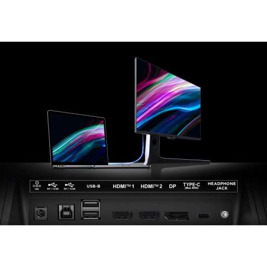 TCL 27R83U 27" 4K UHD 160Hz Mini-LED QLED HDR1400 Monitor FreeSync G-Sync USB-C