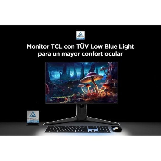 Monitor TCL 27R83U 27" 4K UHD 160Hz Mini-LED QLED HDR1400 FreeSync G-Sync USB-C