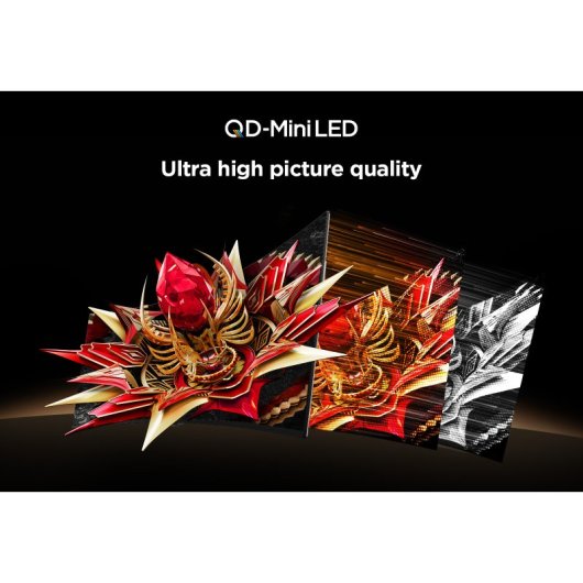 Monitor TCL 34R83Q 34" Ultra WQHD 170Hz Mini-LED QLED Curvo VA KVM USB-C 90W FreeSync G-Sync