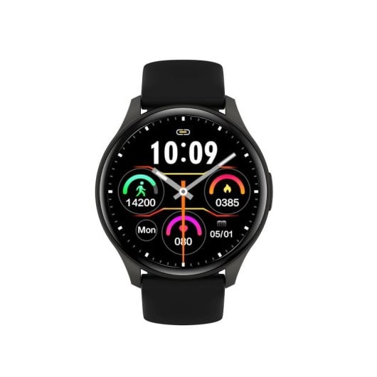Smartwatch Trevi 1.43? AMOLED IP67 Monitor cardíaco + Oxígeno + Presión + Notificaciones USB