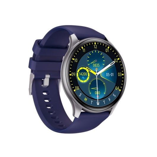 Smartwatch Trevi IP67 AMOLED USB Plata Azul monitor salud notificaciones