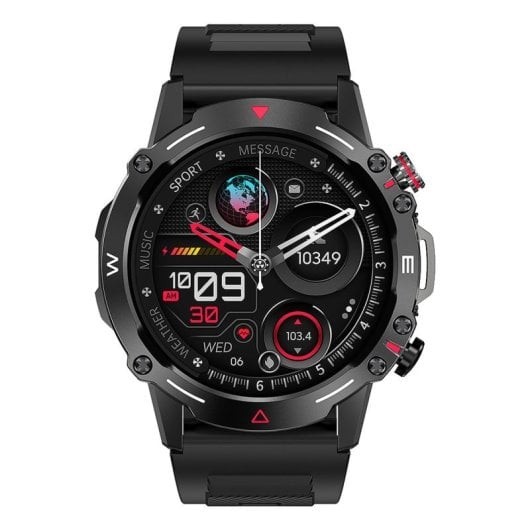 Trevi T-FIT 510 A Smartwatch Bluetooth, AMOLED, 1,43″, Resistente à Água + Saúde