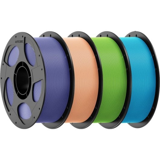 Filament PLA Anycubic 6974662351029 Peach Fuzz Violet Turquoise Leaf 1,75 mm RFID Biodégradable