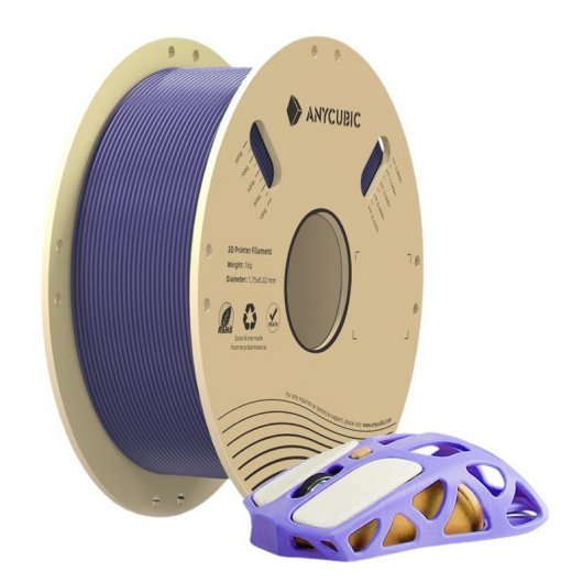 Filamento para impresora 3D Anycubic Pantone PLA 4 Colores Diámetro 1,75mm RFID 1kg/carrete