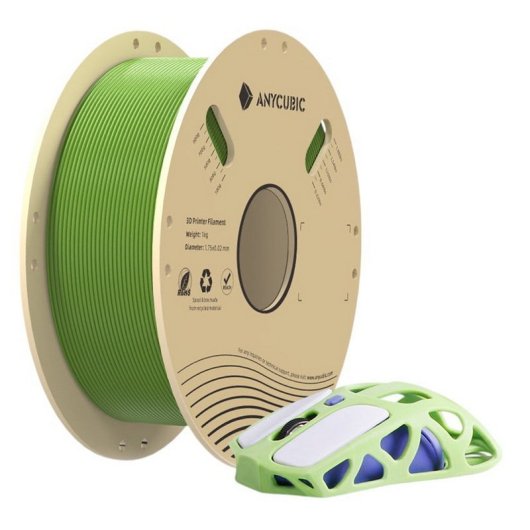 Filamento para impresora 3D Anycubic Pantone PLA 4 Colores Diámetro 1,75mm RFID 1kg/carrete
