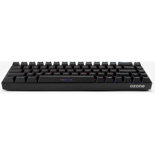 Teclado tático OZONE Mini 65% RGB com switches Bluetooth e switches Outemu vermelhos (EUA)