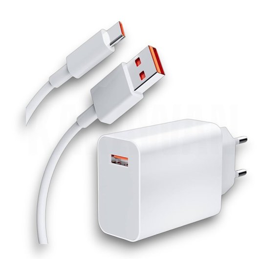 Cargador Karawan 120W Turbo USB-C Ultra Rápido con Protección Inteligente y Cable Tipo C