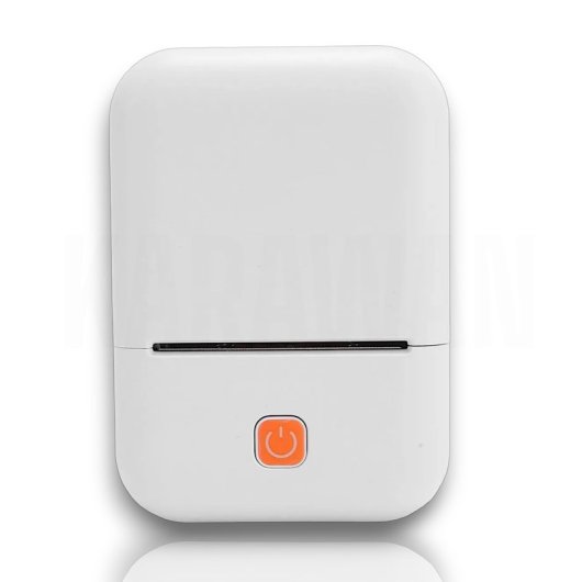 Impresora Térmica Portátil Bluetooth Karawan L con batería recargable y soporte etiquetas