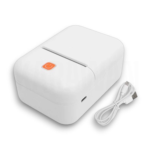 Impresora Térmica Portátil Bluetooth Karawan L con batería recargable y soporte etiquetas