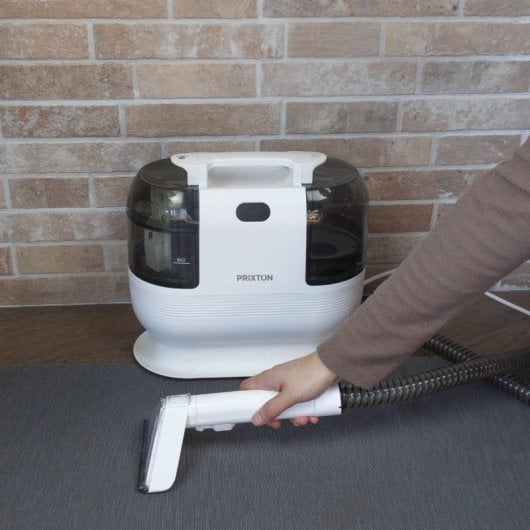Prixton AquaClean 500 W Nass-/Trocken-Schlittenstaubsauger, verstellbarer Sprühstrahl, 5,4 m