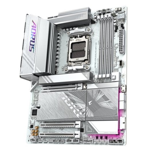 Carte mère Gigabyte X870E ATX AM5 X870E AORUS ELITE WIFI7 ICE DDR5 PCIe 5.0 WiFi 7
