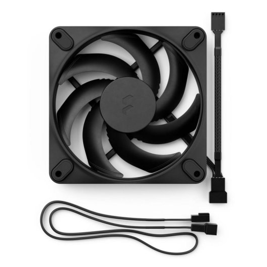 Ventilator Fractal Design Momentum 12 Schwarz 12 cm 350-2200 RPM 114,6 m³/h Ventilator Fractal Design Momentum 12 Schwarz 12 cm 350-2200 RPM 114,6 m³/h