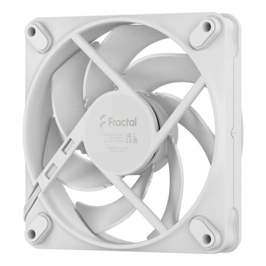 Ventilador suplementario Fractal Design Momentum 12 120mm 2200RPM blanco PWM FDB