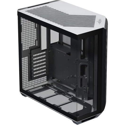APNX V1 Caixa ATX com Dupla Câmara Panorâmica e Vidro Temperado Preta