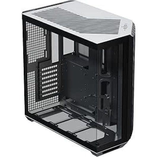 APNX V1 Caixa ATX com Dupla Câmara Panorâmica e Vidro Temperado Preta