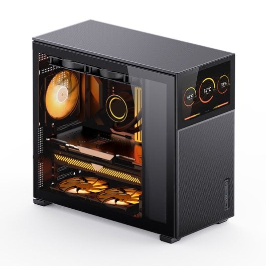 Caja PC Jonsbo D41 MESH Negra Midi Tower ATX/micro ATX/Mini-ATX Acero Gaming