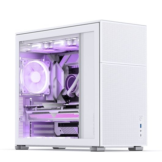 Caja Jonsbo D41 MESH Blanco ATX MicroATX Mini-ITX Acero Ventilación Gaming