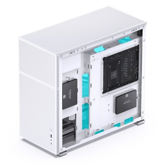 Caja Jonsbo D41 MESH Blanco ATX MicroATX Mini-ITX Acero Ventilación Gaming