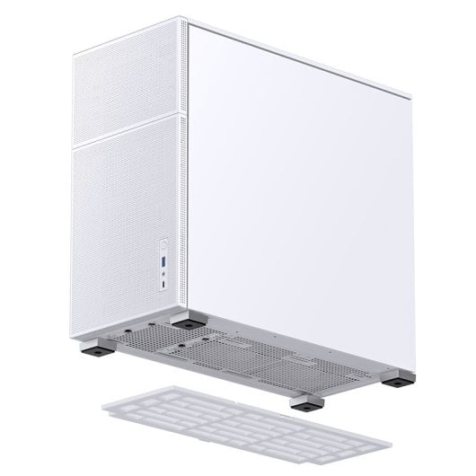 Caja Jonsbo D41 MESH Blanco ATX MicroATX Mini-ITX Acero Ventilación Gaming