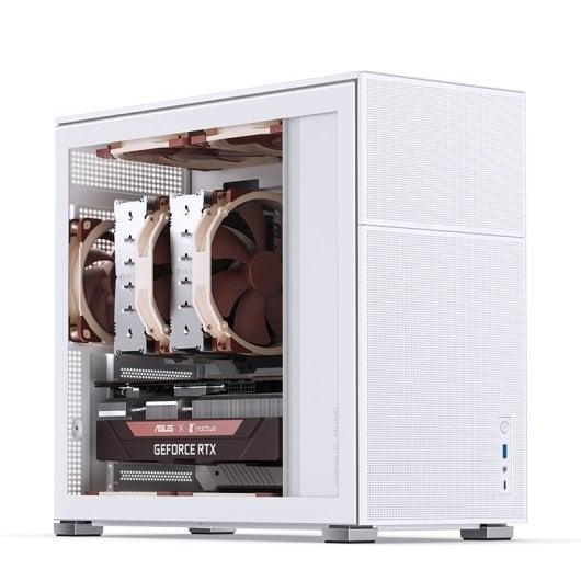 Caja Jonsbo D41 MESH Blanco ATX MicroATX Mini-ITX Acero Ventilación Gaming
