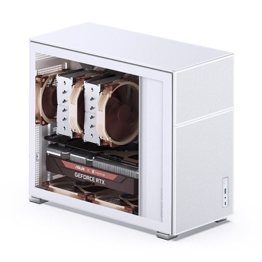 Caja Jonsbo D41 MESH Blanco ATX MicroATX Mini-ITX Acero Ventilación Gaming