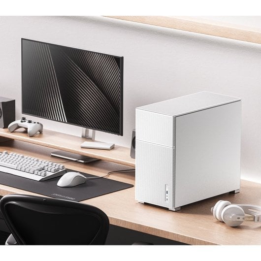 Caja Jonsbo D41 MESH Blanco ATX MicroATX Mini-ITX Acero Ventilación Gaming