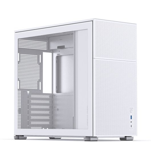 Caja Jonsbo D41 MESH Blanco ATX MicroATX Mini-ITX Acero Ventilación Gaming