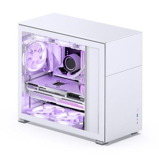 Caja PC Jonsbo D41 STD Blanco ATX/Micro ATX/Mini-ITX Ventilación Avanzada