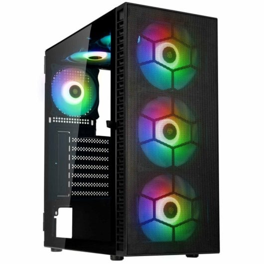 Kolink OBSERVATORY HF MB Nero ATX Torre da gioco in vetro temperato 3x140mm
