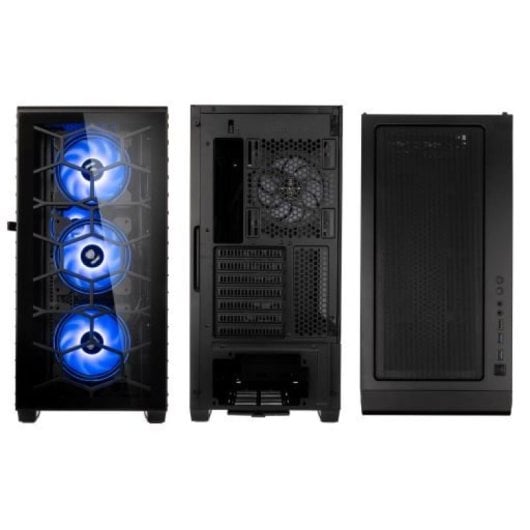 Torre Kolink Observatory Y ARGB Negro Vidrio templado ATX EATX micro ATX Mini-ITX