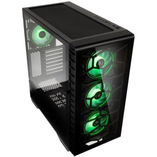 Torre Kolink Observatory Y ARGB Negro Vidrio templado ATX EATX micro ATX Mini-ITX