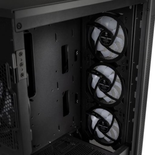 Torre Kolink Stronghold Prism Gris ATX EATX microATX Mini-ITX Vidrio Templado 4x120mm