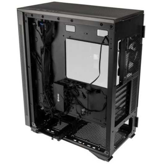 Torre Kolink Stronghold Prism Gris ATX EATX microATX Mini-ITX Vidrio Templado 4x120mm