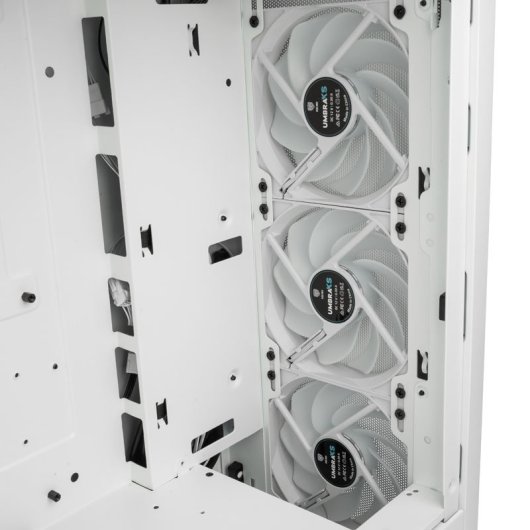 Torre Kolink Unity Solar ARGB Mesh Blanco, Midi Tower, Vidrio templado, 4 ventiladores, ATX/EATX
