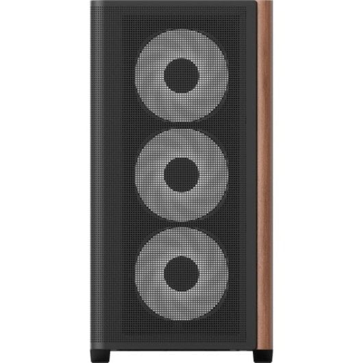 Caja Aerocool D301A Mini Torre Mesh RGB µATX Negro Hasta 410mm GPU/360mm RL
