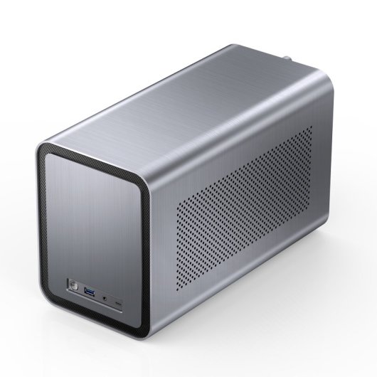 Tour Jonsbo N1 Mini ITX Gris Aluminium Acier SFX Bureau à domicile