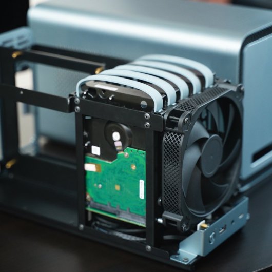 Tour Jonsbo N1 Mini ITX Gris Aluminium Acier SFX Bureau à domicile