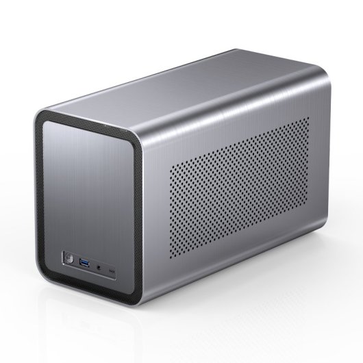 Tour Jonsbo N1 Mini ITX Gris Aluminium Acier SFX Bureau à domicile