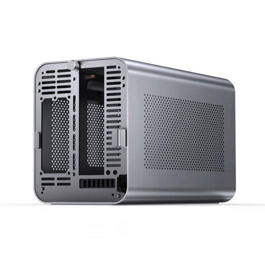 Tour Jonsbo N1 Mini ITX Gris Aluminium Acier SFX Bureau à domicile