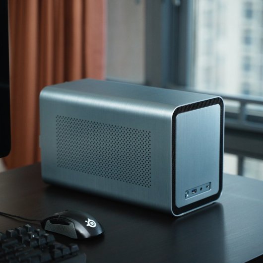 Tour Jonsbo N1 Mini ITX Gris Aluminium Acier SFX Bureau à domicile